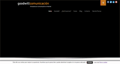 Desktop Screenshot of goodwill.es