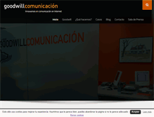 Tablet Screenshot of goodwill.es