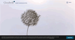 Desktop Screenshot of goodwill.it