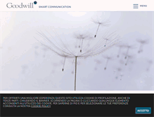 Tablet Screenshot of goodwill.it