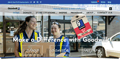 Desktop Screenshot of goodwill.ab.ca