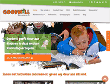 Tablet Screenshot of goodwill.nl